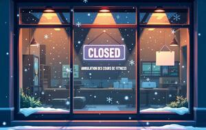 ANNULATION DES COURS DE FITNESS – MERCREDI 7 JANVIER 2026